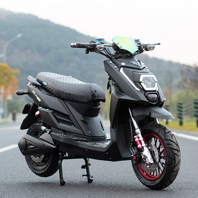 Caroseria motocicletei electrice de mare viteză CKD 60-80KM/h Scooter 2000W 3000W Motocicletă electrică Streetbike